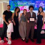 A Venezia erano con Andrea il piccolo attore Michele Chiechi, suo padre Nicola che si � occupato della fotografia nel film, Rossella Deliso (aiuto regia), Francesca Borreggine (montaggio, color e suono) e Carolina Sisto (la voce di Rita) 